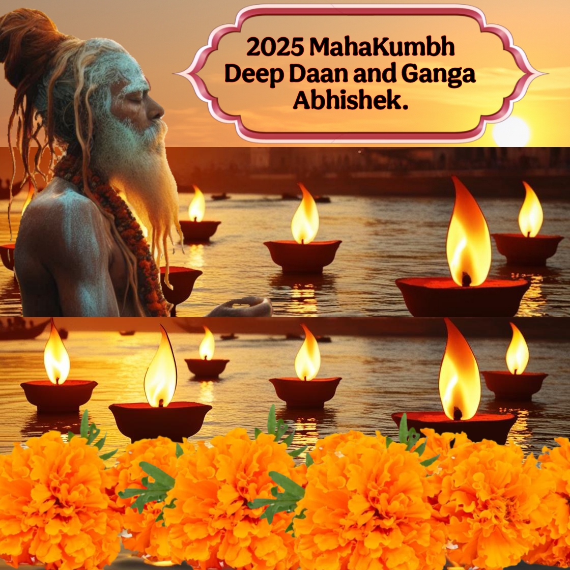 MahaKumbh Deep Daan And Ganga Abhishek