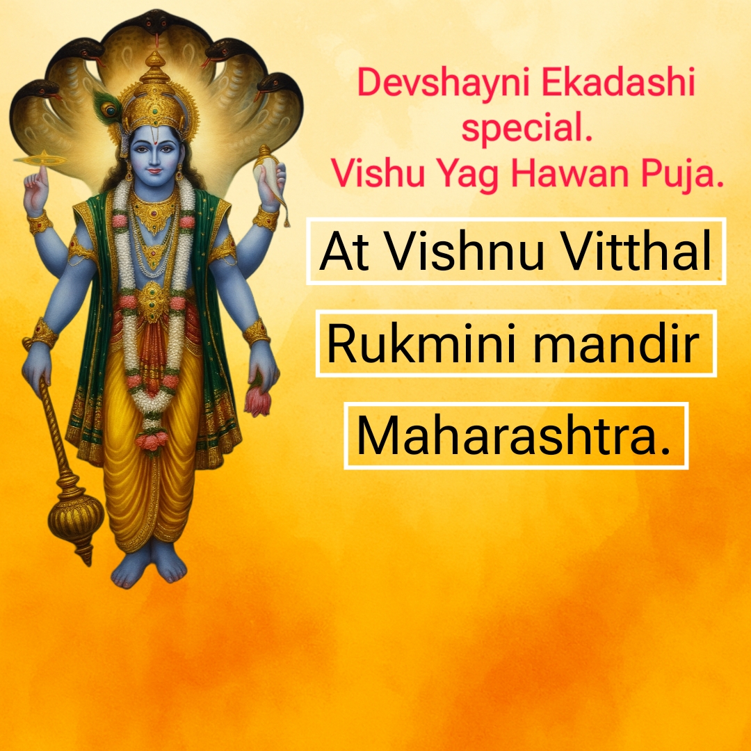 Devshayani Ekadashi Special Vishnu Yag Hawan Puja.